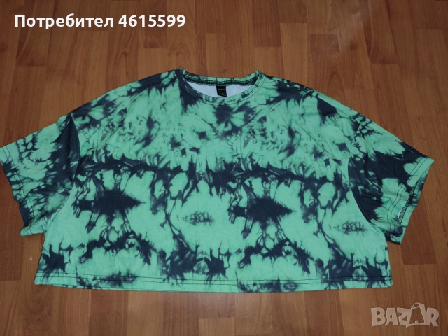 Нова къса широка блузка на Shein , снимка 3 - Тениски - 53580653