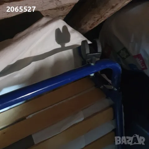 походно  легло с матрак, снимка 2 - Спални и легла - 56179956