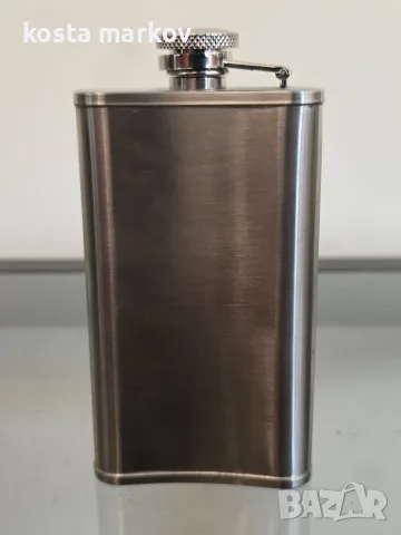 Jack Daniel’s Old No 7 Tennessee Whiskey Hip Flask 4oz Stainless Steel 2006