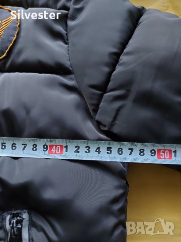 Детско зимно плътно яке/шуба с качулка, размер за 7-10г. дете, снимка 4 - Детски якета и елеци - 42627204