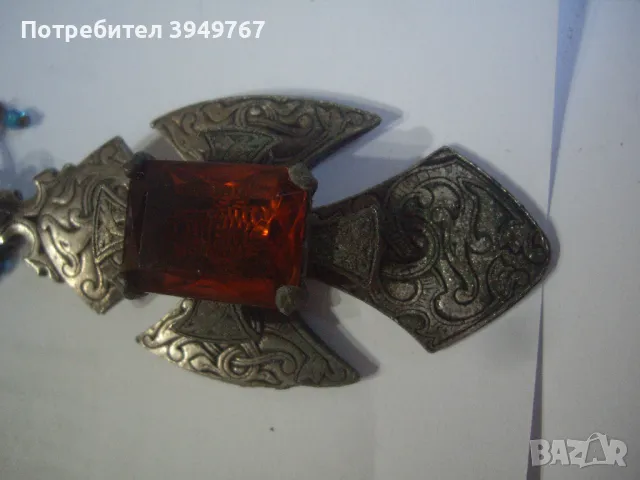 Много красиво и масивно колие., снимка 2 - Колиета, медальони, синджири - 50259723