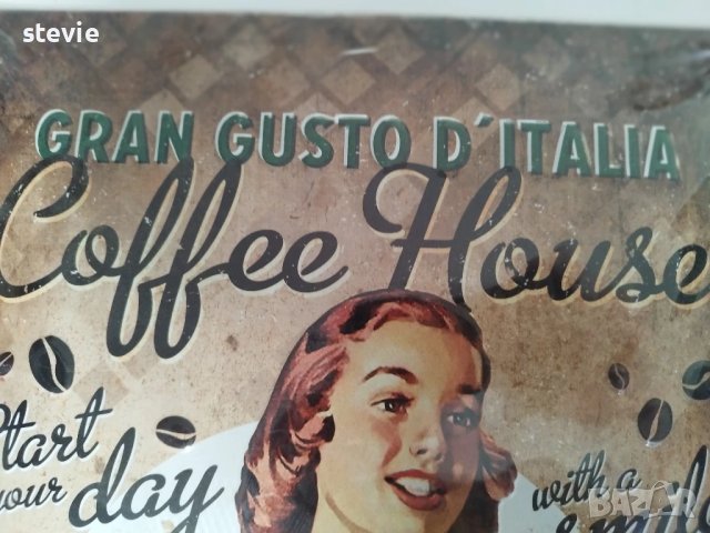 Нова метална табела 30х40 - Кафе, снимка 2 - Пана - 50946395