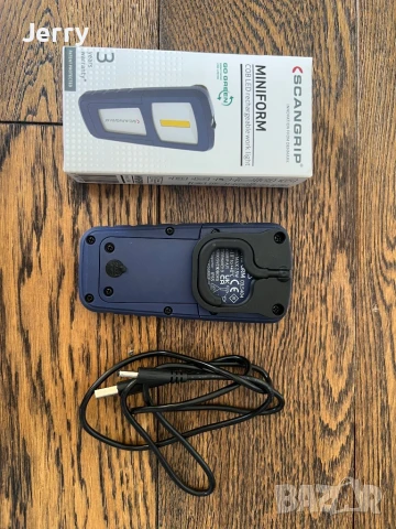 Работна  LED лампа scangrip, снимка 3 - Настолни лампи - 51176064