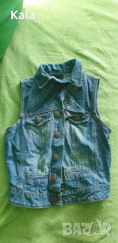 Дънково яке, елек и други, снимка 2 - Якета - 50276479