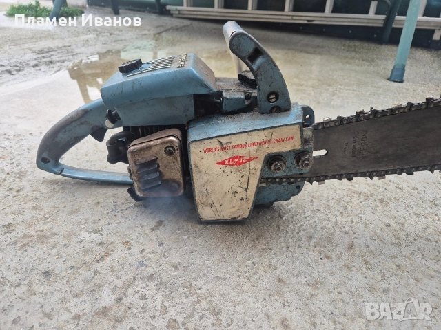 Бензинов трион Homelite , снимка 3 - Градинска техника - 53027995