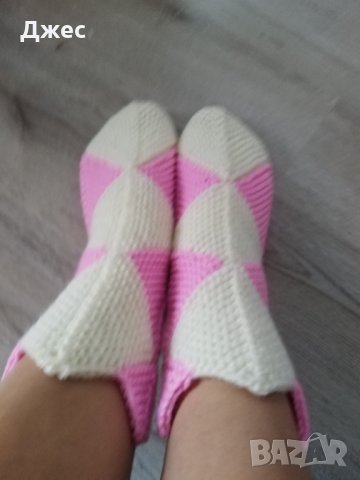 Плетени Дамски чорапи, снимка 3 - Дамски чорапи - 41871751
