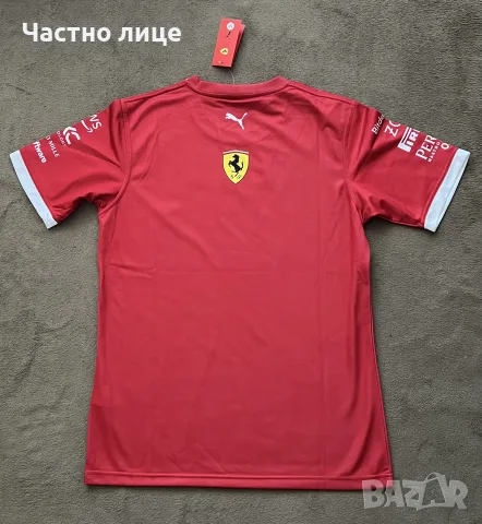 Тениска Scuderia Ferrari Сезон 2025 М, снимка 2 - Тениски - 55961749