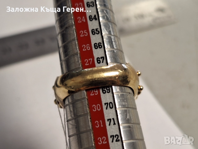 Мъжки златен пръстен 17,32гр., снимка 6 - Пръстени - 52875057