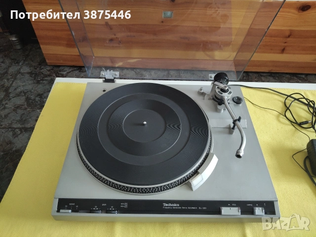Грамофон Technics SL-220 , снимка 3 - Грамофони - 53753698