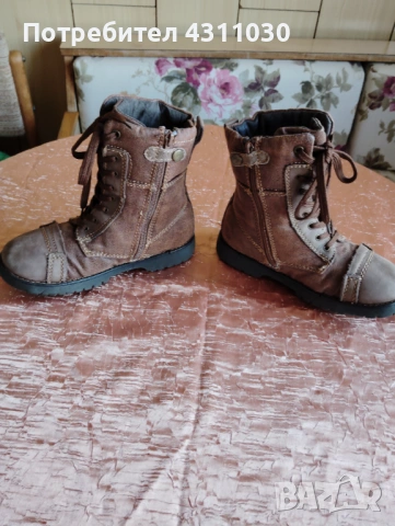 Ботуши Bata 36 номер естествена и изкуствена кожа, снимка 5 - Детски боти и ботуши - 53377783