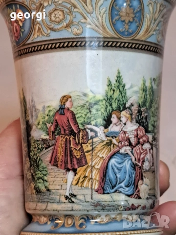 порцеланова чаша Somerton green 31/1, снимка 6 - Чаши - 53010676