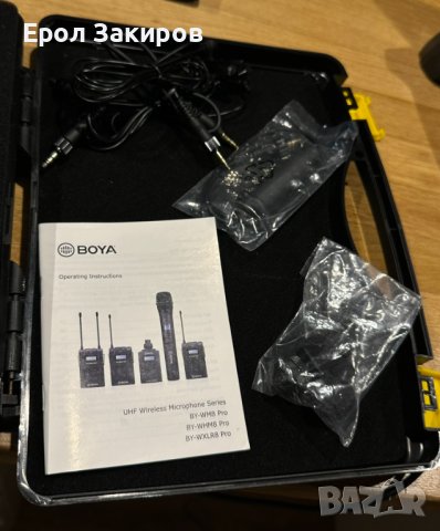 Комплект безжични микрофони Boya BY-WM8 Pro K2, снимка 2 - Друга електроника - 41889080