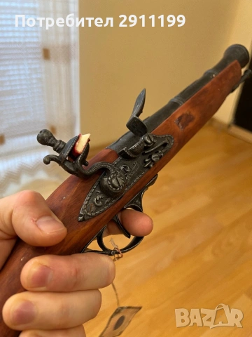 Реплика на кремъклия, снимка 6 - Антикварни и старинни предмети - 53827454