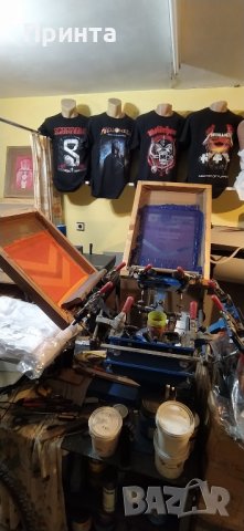 Карусел, машина за ситопечат, снимка 13 - Други машини и части - 41633908