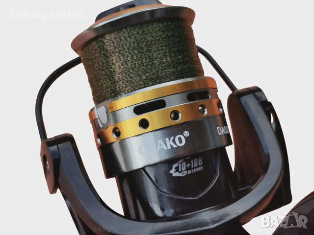  Фидер комплект - въдица 3.90м ( 150гр акция) , макара и корда 0.25мм, снимка 9 - Въдици - 52485526