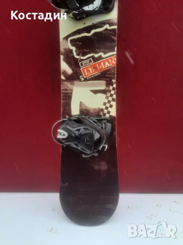 Сноуборд STUF  LE MANS 165см,  с автомати, снимка 3 - Зимни спортове - 53055363