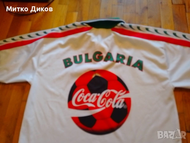 България футболна тениска Пума 1996-1998 размер М, снимка 5 - Футбол - 53696820