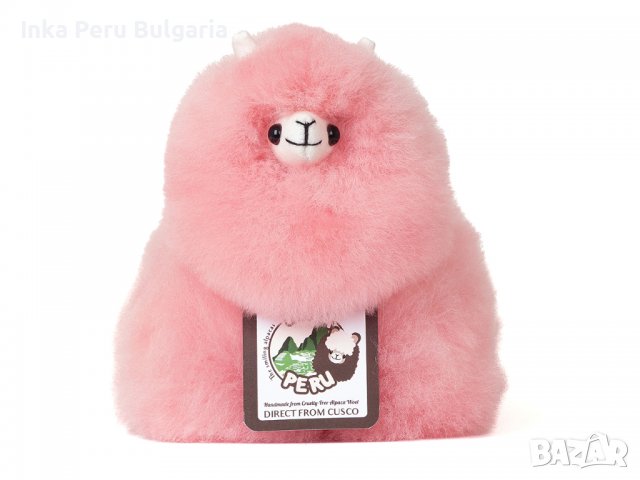  Усмихната алпака – мини, 15 см, Cotton Candy, снимка 2 - Плюшени играчки - 40068602
