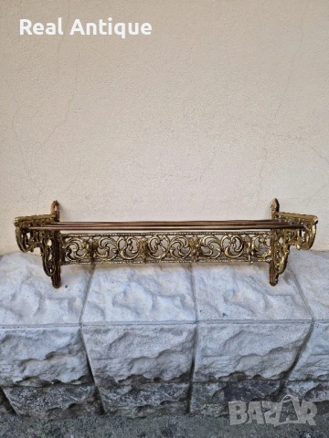 Страхотна антикварна метална стенна закачалка , снимка 7 - Антикварни и старинни предмети - 51155959