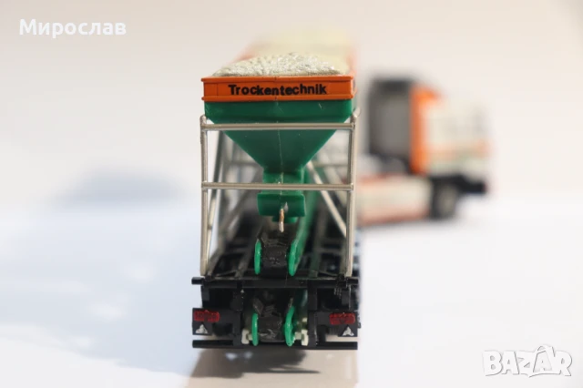HERPA 1:87 H0 MAN ТИР КАМИОН ИГРАЧКА КОЛИЧКА МОДЕЛ, снимка 13 - Колекции - 50767219