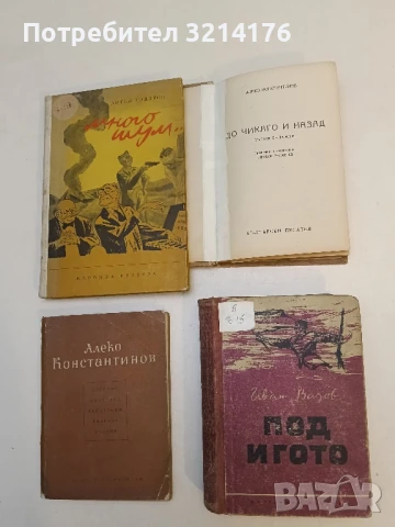 До Чикаго и назад - Алеко Константинов (1948), снимка 2 - Българска литература - 51330370