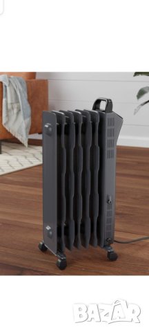 Маслен Радиатор Amazon basics - 1500 w - Нов - за отопление , снимка 2 - Радиатори - 42252639