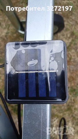 Комплект 50 светлини със соларен панел,7 метра,различни цветове,водоустойчиви, снимка 12 - Лед осветление - 41228887