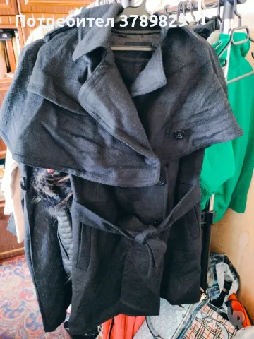 ново зимно палто от две части С и Л размер 