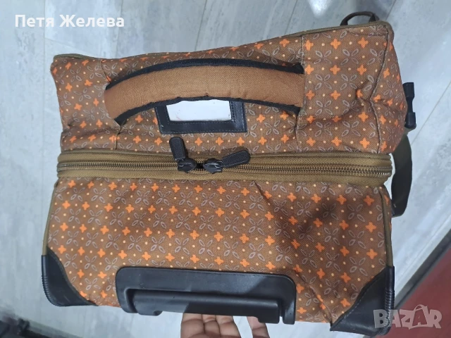 Куфар NEW YORK с телескопична дръжка и колела , снимка 10 - Куфари - 51300910