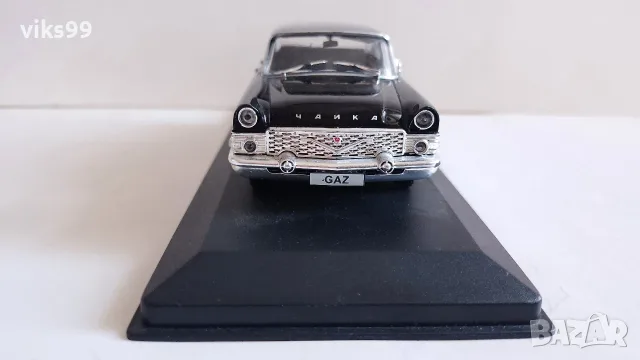 Метална количка ЧАЙКА ГАЗ-13 - Мащаб 1:43, снимка 5 - Колекции - 55845899