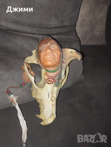 индианец и орел, снимка 9 - Антикварни и старинни предмети - 48258543