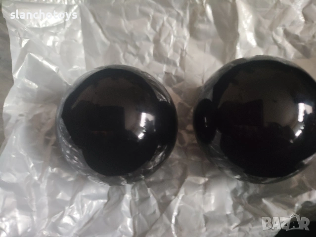 Стъклени топки за малък дом.фонтан,38мм,50мм,с ефект на напукано стъкло., снимка 4 - Други - 38895369