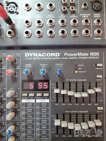 Dynacord PM1600 с гаранция 6м., снимка 2 - Ресийвъри, усилватели, смесителни пултове - 50013563