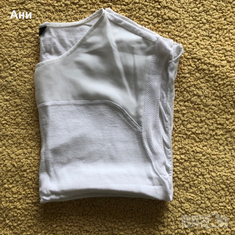 Блуза с къс ръкав Massimo dutti, снимка 6 - Потници - 36270776