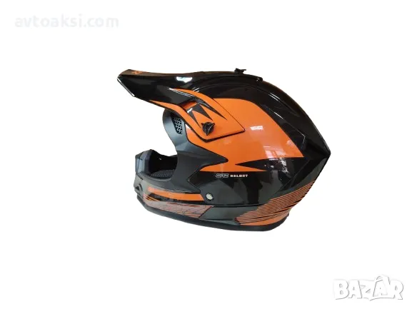 Каска Крос Мотор/Скутер/Бъги/Вело/АТВ-3838, снимка 5 - Аксесоари и консумативи - 47558683