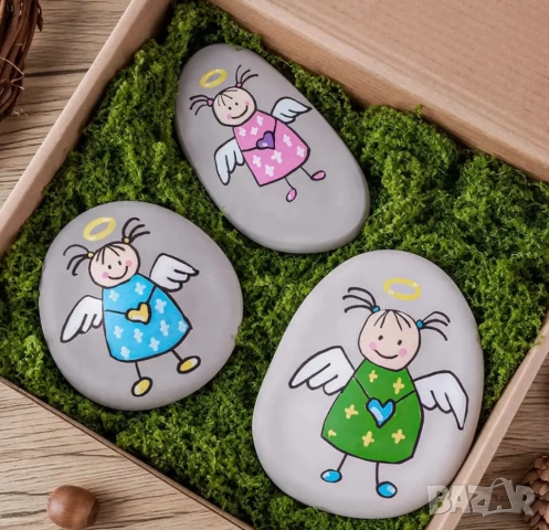 Молд три вида камъчета за декорация и рисуване , снимка 8 - Форми - 48395193