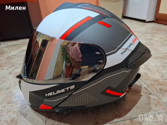 НОВА Мото каска L, снимка 10 - Аксесоари и консумативи - 51483664