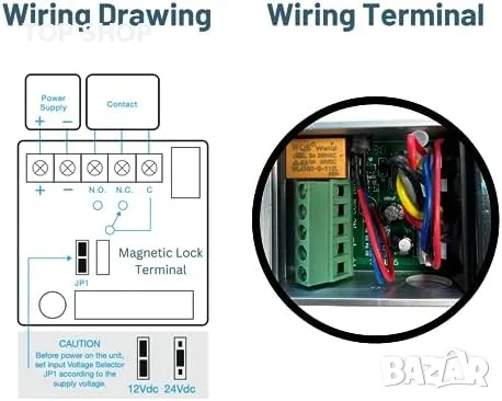 Нова SecureMyDoor Maglock - Професионална Електромагнитна Брава 272кг, снимка 9 - Други стоки за дома - 49638587
