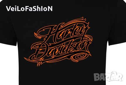 Нова мъжка тениска с надпис Харли Дейвидсън (Harley Davidson) , снимка 2 - Тениски - 44161578