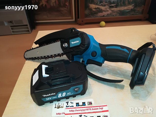 makita+батерия 0201230908, снимка 3 - Градинска техника - 39158140