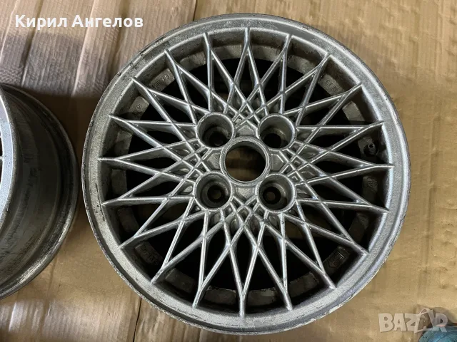 Ретро алуминиеви джанти 14 цола 4x100, снимка 2 - Гуми и джанти - 56144127