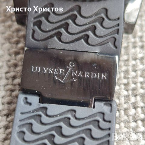 Мъжки луксозен часовник  Ulysse Nardin Marine "Black Edition", снимка 4 - Мъжки - 41483697