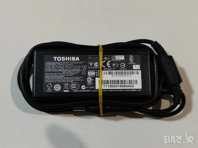 Оригинално зарядно TOSHIBA 19V / 3.42A / 65W, снимка 3 - Лаптоп аксесоари - 49342758