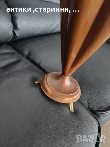 Медна поставка за чадъри , снимка 3 - Антикварни и старинни предмети - 53501822