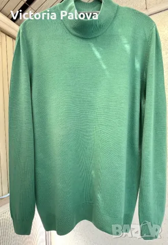 Блуза/пуловер унисекс PETER HAHN тасмански меринос, снимка 13 - Блузи с дълъг ръкав и пуловери - 47655474