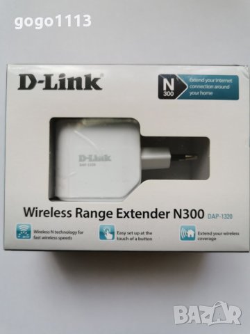 Безжичен мрежови адаптер/разширител на обхват/range extender D-Link DAP-1320, снимка 3 - Мрежови адаптери - 41778815