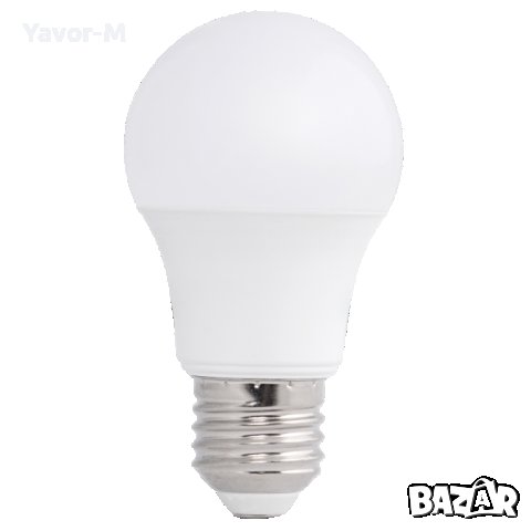 LED Лампа, Крушка 7W, E27, 3000K, 220-240V AC, Топла сватлина, Ultralux - LBL72730