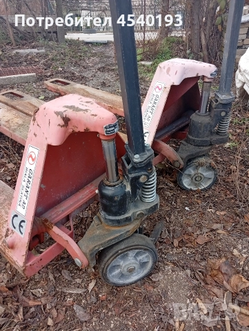 Палетна количка , снимка 7 - Други машини и части - 52685722