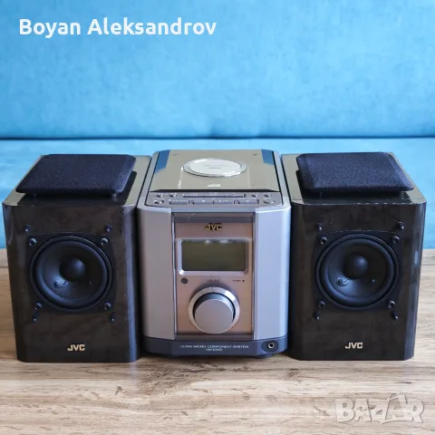 JVC UX-1000 Micro Component System | CD • FM/AM Радио • Дистанционно, снимка 4 - Аудиосистеми - 56011246