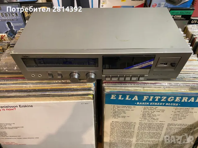 Касетен Дек JVC KD-V11 Сервизиран отличен, снимка 3 - Декове - 48297773